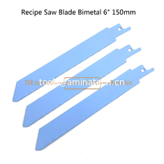 Китай Recip Saw Blade M2 Bimetal 6" 150mm 14TPI для резки стальных труб, металлических листов и твердой древесины поставщик