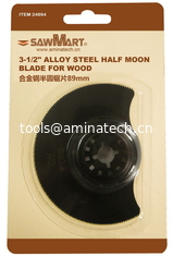 Китай 3-1/2 in. High Carbon Steel Multi-Tool Half-Moon Blade For Wood поставщик
