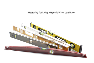Китай Measuring Tool Alloy Magnetic Water Level Ruler поставщик
