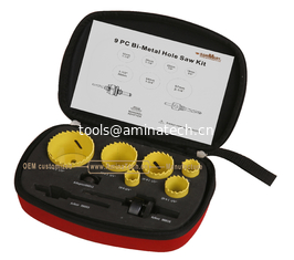 Китай 9PC Bi-Metal Hole Saw Set,Power Tools,Drill Bits поставщик