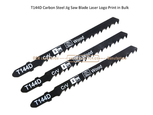 Китай T144D Carbon Jig Saw Blade Лазерная печать логотипа в большом размере: 100mmx8x6T, резка древесины, резка леса поставщик