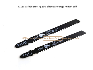 Китай T111C Углеродистая сталь Jig Saw Blade Лазерная печать логотипа в больших размерах: 100mmx8x8T, резка древесины, резистовое лезвие поставщик