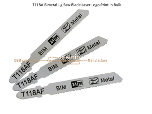 Китай T118AF Bimetal Jig Saw Blade Laser Logo Print in Bulk,Reciprocating Saw Blade ,Power Tools поставщик
