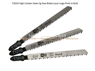 Китай T101B Углеродистая сталь Jig Saw Blade Лазерная печать логотипа в больших размерах: 100mmx8x10T, резка древесины, резистовое лезвие поставщик