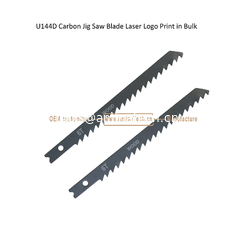 Китай U144D Carbon Jig Saw Blade Laser Logo Print in Bulk size:100mmx8x6T, Cutting Woods,Reciprocating Saw Blade поставщик