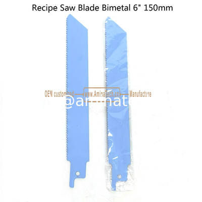 Recip Saw Blade M2 Bimetal 6" 150mm 14TPI для резки стальных труб, металлических листов и твердой древесины поставщик