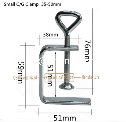 Small C/G Clamp  35-50mm     Work Size: 48mm  / 65mm Woodworking Clip поставщик