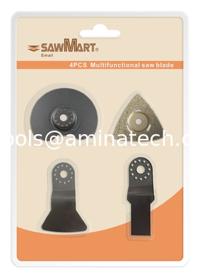 oscillating tool accessories saw blade 4pcs kit поставщик