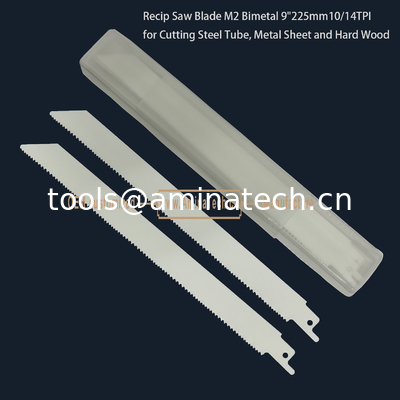 Пильное полотно для сабельной пилы M2 Bi-Metal 9" 225 мм 10/14 TPI, Сабельная, Обратный зуб поставщик