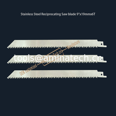 Stainless Steel Reciprocating Saw blade 9"x19mmx6T,Cutting Wood,Frozen Meat,Bones поставщик