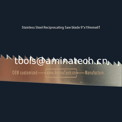 Stainless Steel Reciprocating Saw blade 9"x19mmx6T,Cutting Wood,Frozen Meat,Bones поставщик
