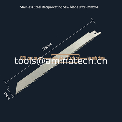 Stainless Steel Reciprocating Saw blade 9"x19mmx6T,Cutting Wood,Frozen Meat,Bones поставщик