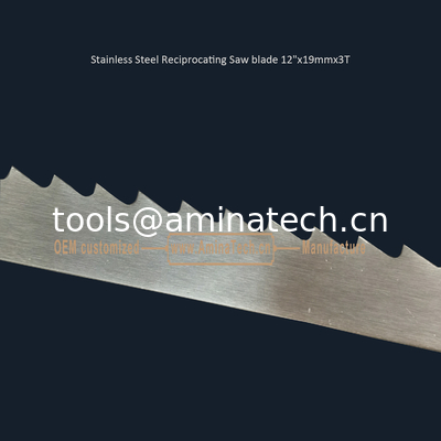 Stainless Steel Reciprocating Saw blade 12"x19mmx3T,Cutting Wood,Frozen Meat,Bones поставщик
