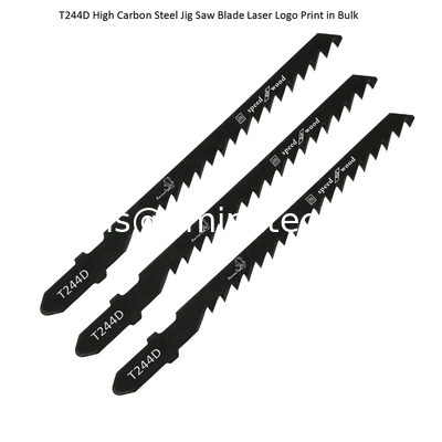 T244D Carbon Jig Saw Blade Лазерный логотип печатается в больших размерах: 100 мм x 6.5 x 6 Т, резка древесины, резка резка, электроинструменты поставщик