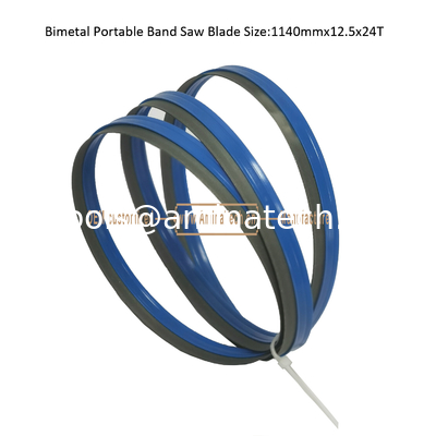 Bimetal Portable Band Saw Blade Size:1140mmx12.5x24T поставщик