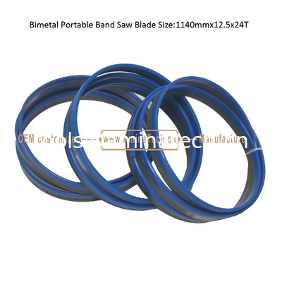 Bimetal Portable Band Saw Blade Size:1140mmx12.5x24T поставщик