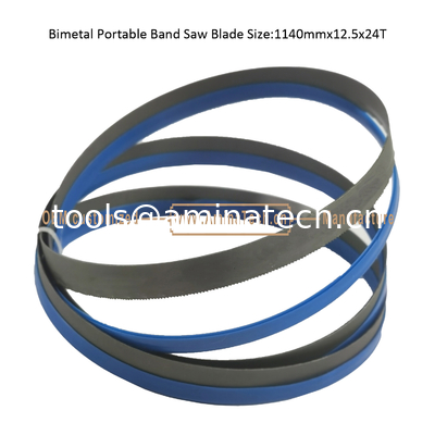 Bimetal Portable Band Saw Blade Size:1140mmx12.5x24T поставщик