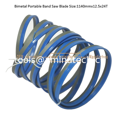 Bimetal Portable Band Saw Blade Size:1140mmx12.5x24T поставщик
