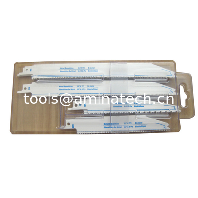 Reciprocating saw blade  set  8pc Bi-Metal Demolition blade wood,wood with nails 10/14TPI 6/12TPI поставщик