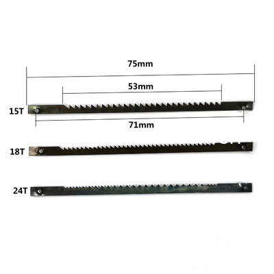 Scroll Saw Blade 75mmX3x15T/18T/24T,Hand Tools поставщик