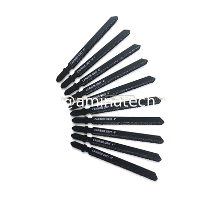 Tungsten Carbide Gritted Jig Saw Blade T-Shapc in Bulk 100mmX75x8,Grind tiles and clean up crevices,Reciprocating  Saw поставщик
