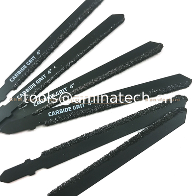 Tungsten Carbide Gritted Jig Saw Blade T-Shapc in Bulk 100mmX75x8,Grind tiles and clean up crevices,Reciprocating  Saw поставщик