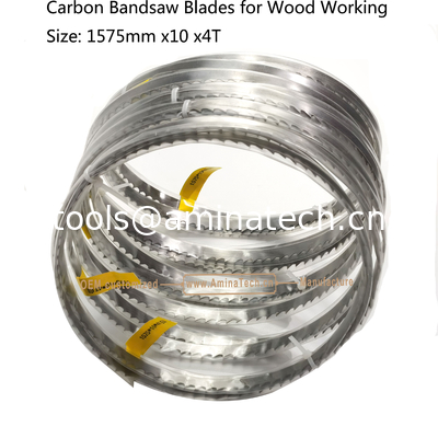 Carbon Band Saw Blades for Wood Working  Size: 1575mm x10 x4T поставщик