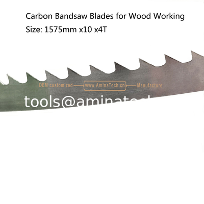 Carbon Band Saw Blades for Wood Working  Size: 1575mm x10 x4T поставщик