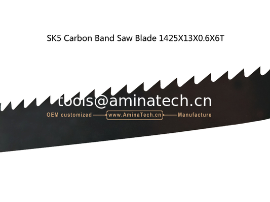 Лента для ленточной пилы SK5 Carbon для деревообработки Размер: 1425X13X0.6X6T поставщик