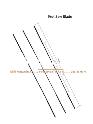 Fret Saw Blade 130mm (5") 1#, 3# 4#, 5#, 6#, 8#, 10#, 12# Очень крошечный и тонкий Fret Saw Blade для резьбы поставщик