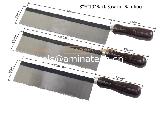8"9"10" Back Saw for Bamboo,Cutting Wood and Bamboo поставщик