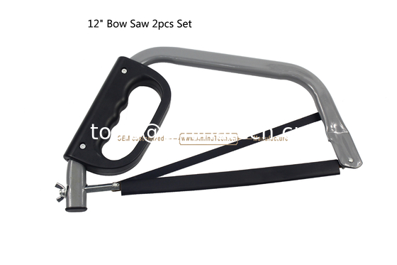 12" Bow Saw 2pcs Set,Cut wood,Plastic,Steel Pipe,Cutting the water Pipe поставщик