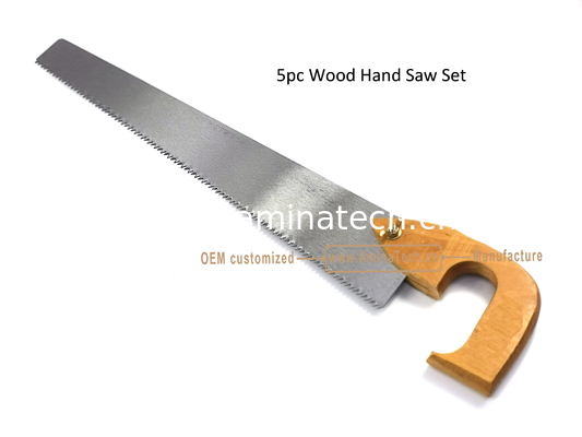 5pc Wood Hand Saw Set,Size:495mm,300mm,298mm,252mm,225mm,Cutting Wood,Pruning the Garden поставщик