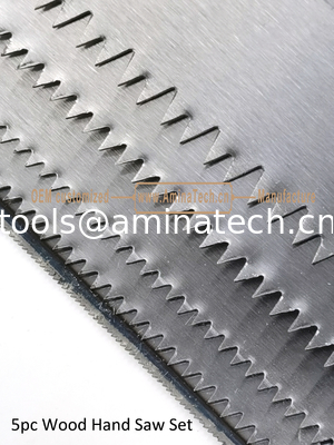 5pc Wood Hand Saw Set,Size:495mm,300mm,298mm,252mm,225mm,Cutting Wood,Pruning the Garden поставщик