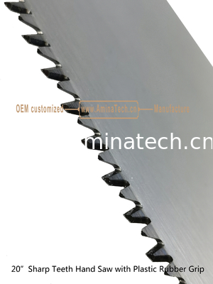 Aminatech 20"Sharp Teeth Hand Saw with Plastic Rubber Grip,Cutting Wood поставщик