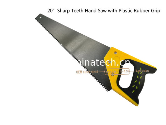 Aminatech 20"Sharp Teeth Hand Saw with Plastic Rubber Grip,Cutting Wood поставщик