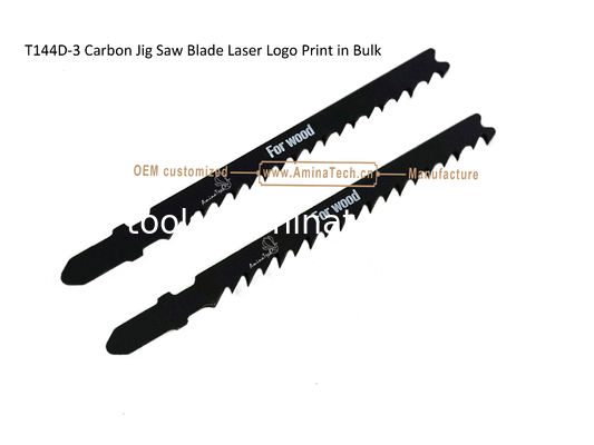 T144D-3 Carbon Jig Saw Blade Laser Logo Print in Bulk,Size:100mmx8x6T,Cutting Woods,Reciprocating Saw Blade поставщик