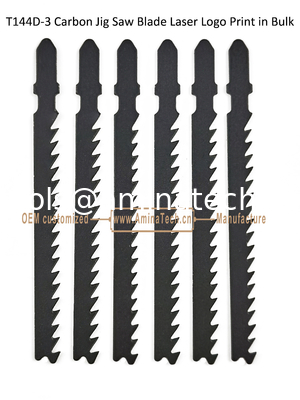 T144D-3 Carbon Jig Saw Blade Laser Logo Print in Bulk,Size:100mmx8x6T,Cutting Woods,Reciprocating Saw Blade поставщик