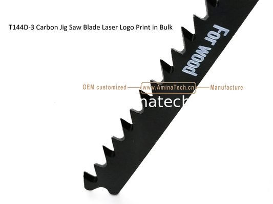T144D-3 Carbon Jig Saw Blade Laser Logo Print in Bulk,Size:100mmx8x6T,Cutting Woods,Reciprocating Saw Blade поставщик