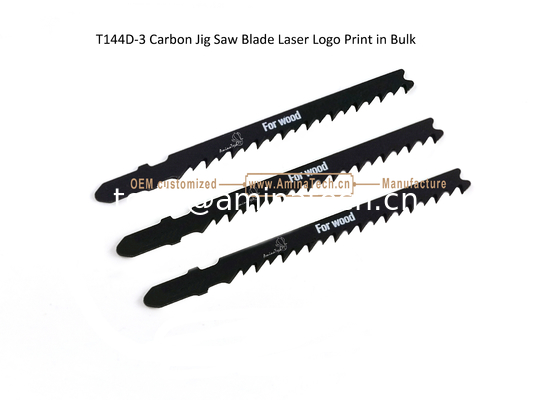 T144D-3 Carbon Jig Saw Blade Laser Logo Print in Bulk,Size:100mmx8x6T,Cutting Woods,Reciprocating Saw Blade поставщик