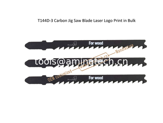T144D-3 Carbon Jig Saw Blade Laser Logo Print in Bulk,Size:100mmx8x6T,Cutting Woods,Reciprocating Saw Blade поставщик
