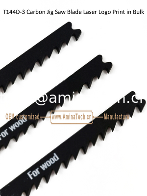 T144D-3 Carbon Jig Saw Blade Laser Logo Print in Bulk,Size:100mmx8x6T,Cutting Woods,Reciprocating Saw Blade поставщик