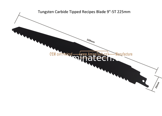 Tungsten Carbide Tipped Recipes Blade 9"-5T 225mm,Cutting Porous Concrete,Red Brick,Fiber Cement,Epoxy Resin поставщик