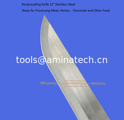 Reciprocating Knife 12" Stainless Steel Sharp for Processing Meat, Honey，Chocolate and Other Food,Power Tools поставщик
