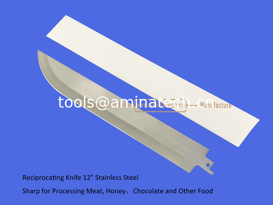 Reciprocating Knife 12" Stainless Steel Sharp for Processing Meat, Honey，Chocolate and Other Food,Power Tools поставщик
