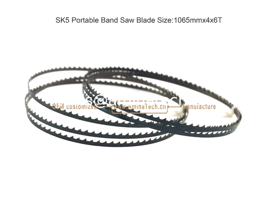SK5 Portable Band Saw Blade Size:1065mmx4x6T,Cutting Wood поставщик