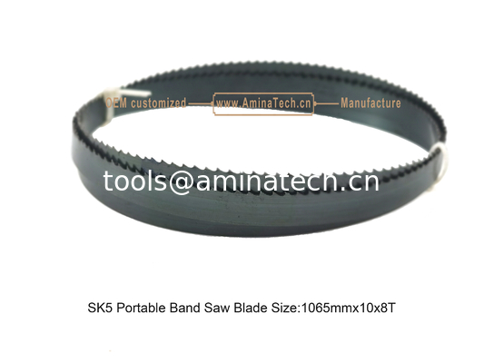 SK5 Portable Band Saw Blade Size:1065mmx10x8T поставщик
