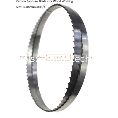 Carbon Band Saw Blades for Wood Working Size: 3988mmx31x3/4T,Cutting Wlood поставщик