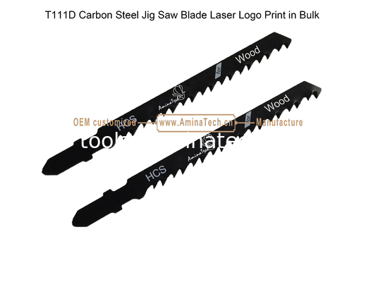 T111D Carbon Jig Saw Blade Лазерный логотип печатается в больших размерах: 100mmx8x6T поставщик