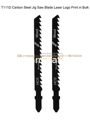 T111D Carbon Jig Saw Blade Лазерный логотип печатается в больших размерах: 100mmx8x6T поставщик